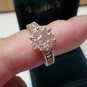 14K White Gold Diamond Ring
